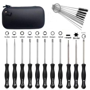 Carburetor Adjuster Tool Kit for 2 Cycle engines for ZAMA, Walbro Stihl Husqvarna Poulan Weedeater Echo Homelite Ryobi MTD Troy-Bilt Toro Sears Ruixing Huayi Stihl carburetor adjustment tool