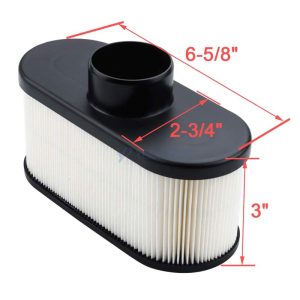 AIR FILTER replaces Kawasaki 11013-0726, 11013-0752, 11013-7047, 11013-7049, 11029-0031, 99999-0384; John Deere MIU12555; MTD KM-11013-7047 11013-0752 Air Filter