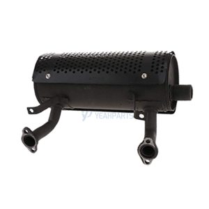 Honda-GX620-GX670-RIGHT-Hand-Muffler-with-Heat-Shield-replacement-parts-06183-ZJ1-820 MUFFLER for honda GX670